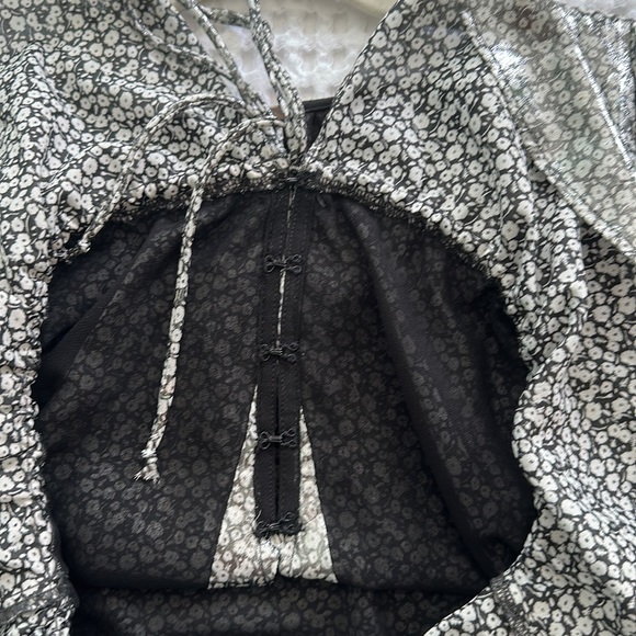 Free People Metallic Blouse - Picture 8 of 8